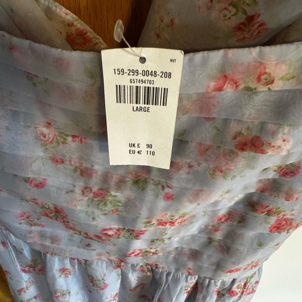 Abercrombie & Fitch Emerson Midi Dress NWT - Picture 4 of 5